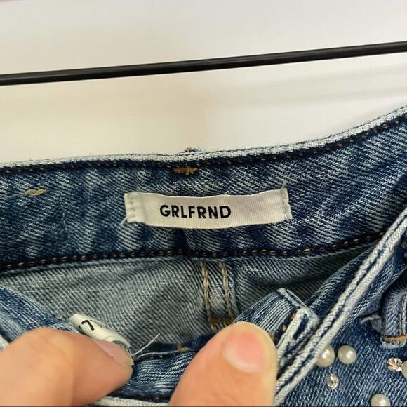 GRLFRND Mila Denim Skirt Solstice 26 - Picture 4 of 9